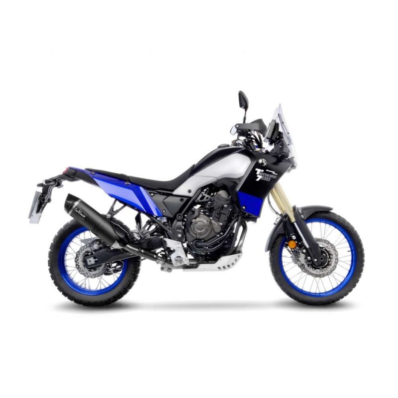 SILENCIADOR DE ESCAPE LEOVINCE LV ONE EVO BLACK EDITION YAMAHA TENERE 700 19-24 ACERO INOXIDABLE