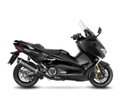 LEOVINCE AUSPUFFSCHALLDAMPFER LV ONE EVO BLACK EDITION YAMAHA T-MAX 530 ABS DX SX 17-19 EDELSTAHL