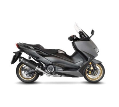 LEOVINCE AUSPUFFSCHALLDAMPFER LV ONE EVO BLACK EDITION YAMAHA T-MAX 560 20-21 EDELSTAHL