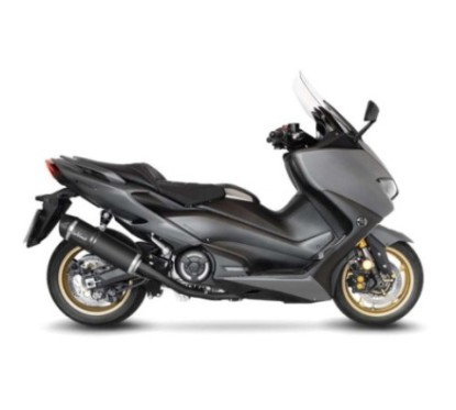 LEOVINCE AUSPUFFSCHALLDAMPFER LV ONE EVO BLACK EDITION YAMAHA T-MAX 560 20-21 EDELSTAHL