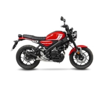 SILENCIADOR DE ESCAPE LEOVINCE LV ONE EVO BLACK EDITION YAMAHA XSR 125 21-23 ACERO INOXIDABLE