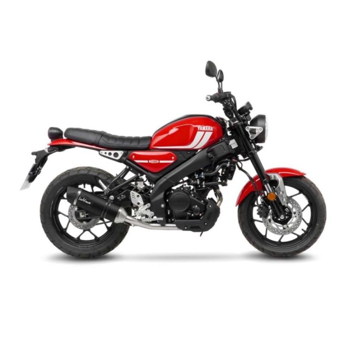 SILENCIADOR DE ESCAPE LEOVINCE LV ONE EVO BLACK EDITION PARA YAMAHA XSR 125 21-23 INOX-COD.14365EBK