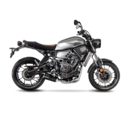 LEOVINCE AUSPUFFSCHALLDAMPFER LV ONE EVO BLACK EDITION YAMAHA XSR 700 16-20 EDELSTAHL