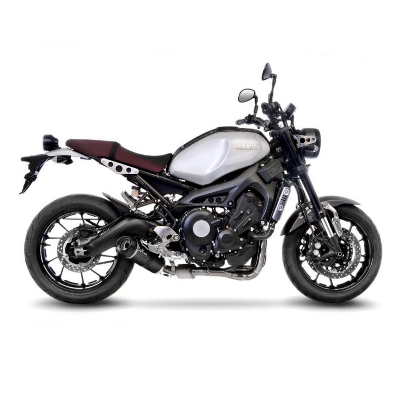 LEOVINCE AUSPUFFSCHALLDAMPFER LV ONE EVO BLACK EDITION YAMAHA XSR 900 16-20 EDELSTAHL