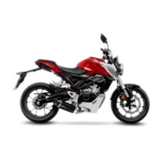 LEOVINCE AUSPUFFSCHALLDAMPFER LV ONE EVO KOHLENSTOFFFASER HONDA CB125 R NEO SPORTS CAFE 18-20 KOHLENSTOFFFASER