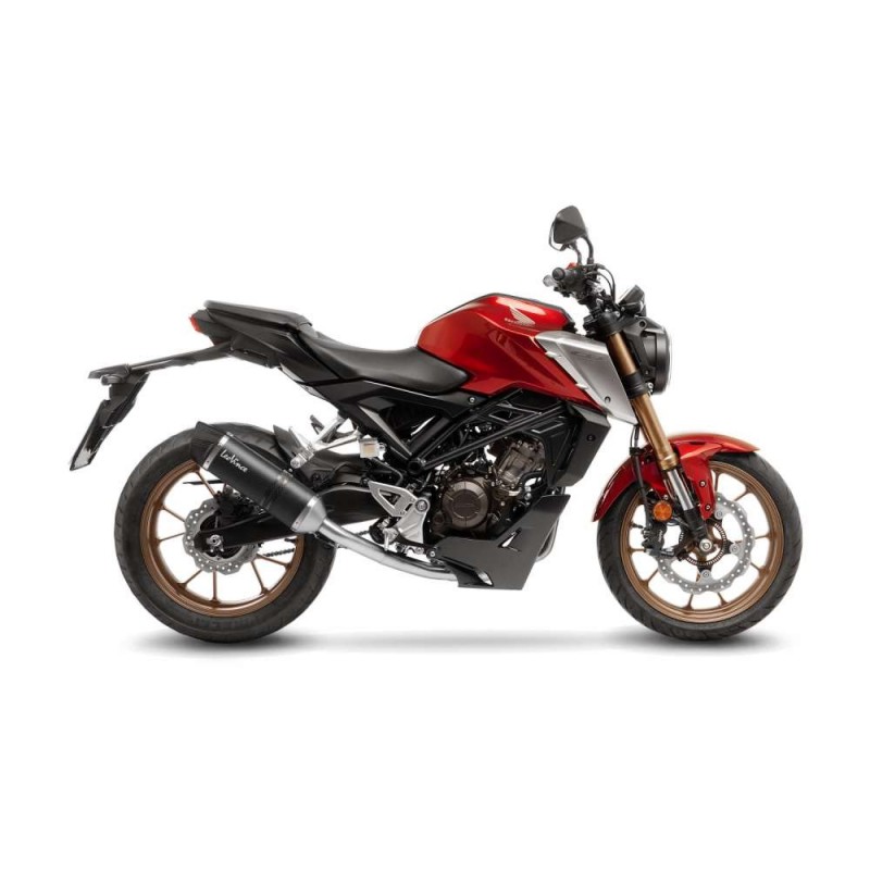 LEOVINCE AUSPUFFSCHALLDAMPFER LV ONE EVO KOHLENSTOFFFASER HONDA CB125 R NEO SPORTS CAFE 21-23 KOHLENSTOFFFASER