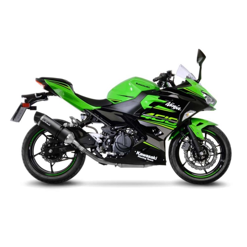 LEOVINCE AUSPUFFSCHALLDAMPFER LV ONE EVO KOHLENSTOFFFASER KAWASAKI NINJA 400 18-23 KOHLENSTOFFFASER