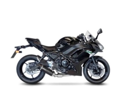 LEOVINCE TERMINALE SCARICO LV ONE EVO CARBON FIBER KAWASAKI NINJA 650 2020 FIBRA DI CARBONIO