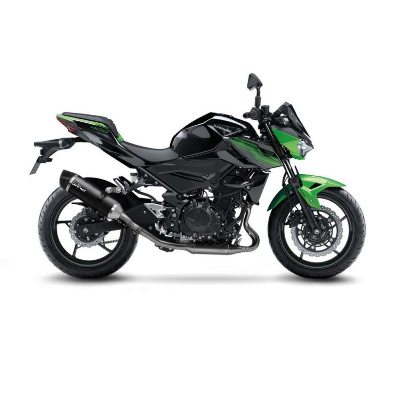 SILENCIEUX D'ECHAPPEMENT LEOVINCE LV ONE EVO FIBRE DE CARBONE KAWASAKI Z400 19-23 FIBRE DE CARBONE