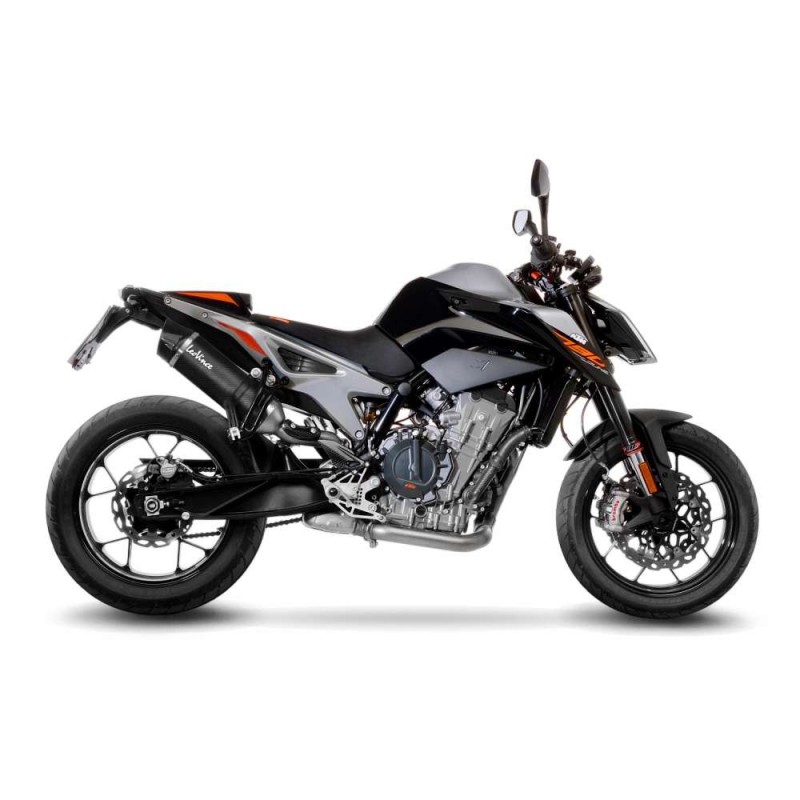 LEOVINCE TERMINALE SCARICO LV ONE EVO CARBON FIBER KTM 790 DUKE 18-20 FIBRA DI CARBONIO