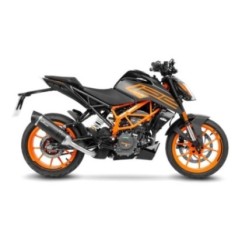 SILENCIEUX D'ECHAPPEMENT LEOVINCE LV ONE EVO FIBRE DE CARBONE KTM DUKE 125 21-23 FIBRE DE CARBONE