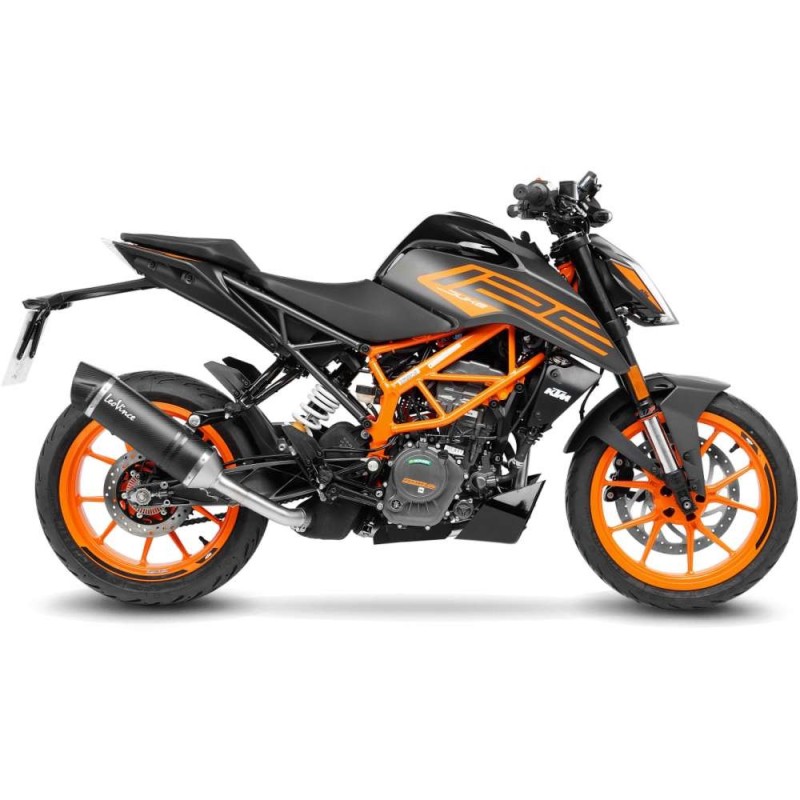 LEOVINCE AUSPUFFSCHALLDAMPFER LV ONE EVO KOHLENSTOFFFASER KTM DUKE 125 21-23 KOHLENSTOFFFASER