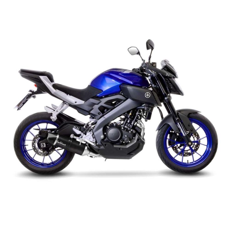 LEOVINCE TERMINALE SCARICO LV ONE EVO CARBON FIBER YAMAHA MT-125 17-19 FIBRA DI CARBONIO