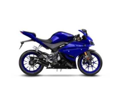 LEOVINCE AUSPUFFSCHALLDAMPFER LV ONE EVO KOHLENSTOFFFASER Yamaha YZF-R 125 17-18 KOHLENSTOFFFASER