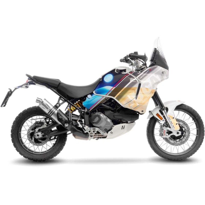 LEOVINCE AUSPUFFSCHALLDAMPFER LV ONE EVO DUCATI DESERT X 22-24 EDELSTAHL