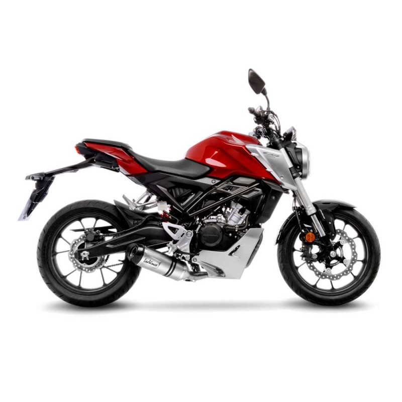 LEOVINCE AUSPUFFSCHALLDAMPFER LV ONE EVO HONDA CB125 R NEO SPORTS CAFE 18-20 EDELSTAHL