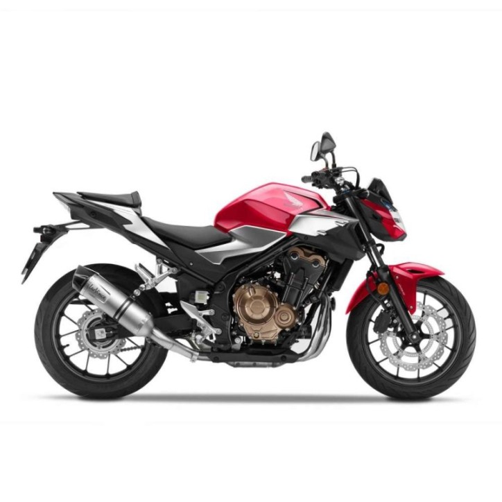 SILENCIADOR DE ESCAPE LEOVINCE LV ONE EVO PARA HONDA CB500 F 19-21 INOX-COD.14314E