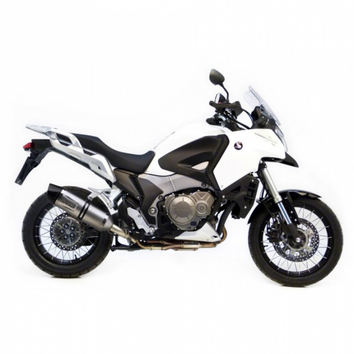 LEOVINCE AUSPUFFSCHALLDAMPFER LV ONE EVO FUR HONDA VFR1200X CROSSTOURER/DCT/XD 12-15 INOX-COD.8704E