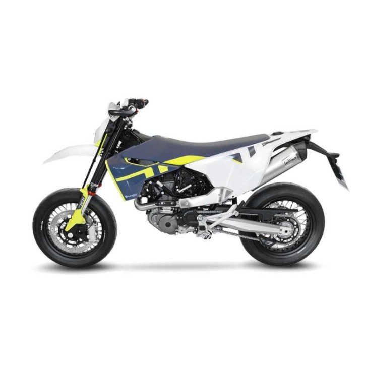 LEOVINCE AUSPUFFSCHALLDAMPFER LV ONE EVO FUR HUSQVARNA 701 SUPERMOTO 17-20 INOX-COD.14368E