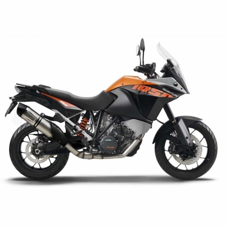 LEOVINCE AUSPUFFSCHALLDAMPFER LV ONE EVO FUR KTM 1050 ADVENTURE 15-16 INOX-COD.14159E