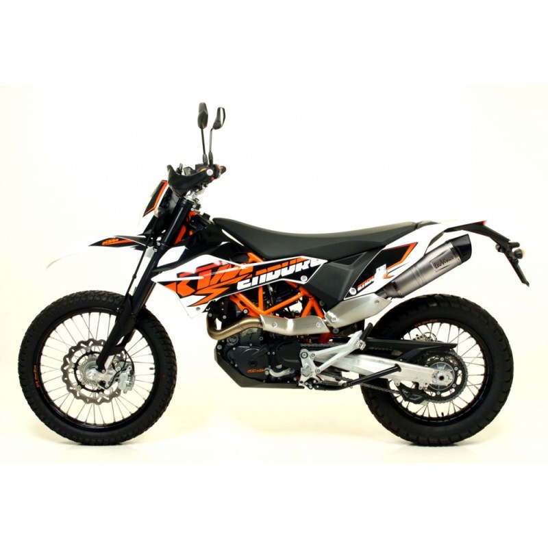 SILENCIADOR DE ESCAPE LEOVINCE LV ONE EVO KTM 690 ENDURO 08-10 ACERO INOXIDABLE