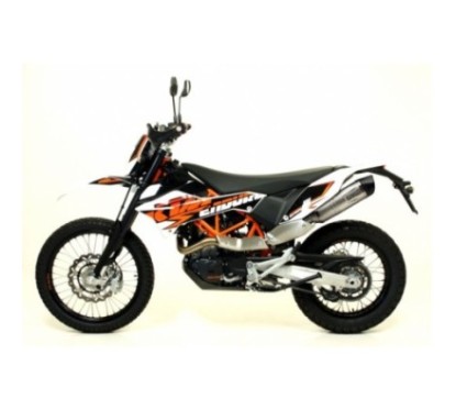 LEOVINCE AUSPUFFSCHALLDAMPFER LV ONE EVO KTM 690 ENDURO 08-10 EDELSTAHL