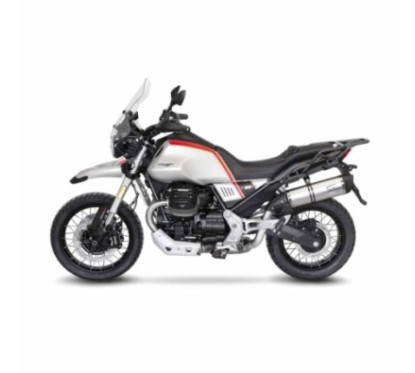 SILENCIADOR DE ESCAPE LEOVINCE LV ONE EVO MOTO GUZZI V85 TT 19-23 ACERO INOXIDABLE