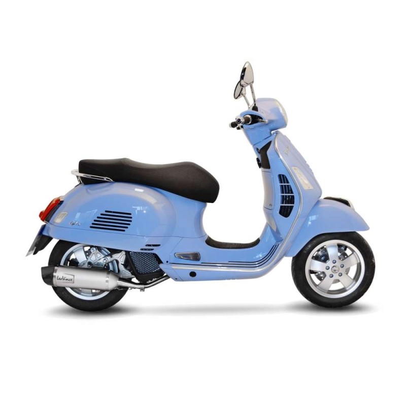 LEOVINCE AUSPUFFSCHALLDAMPFER LV ONE EVO PIAGGIO VESPA GTS 125 dh 17-20 EDELSTAHL