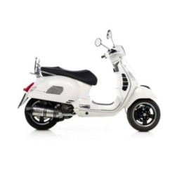 SILENCIEUX D'ECHAPPEMENT LEOVINCE LV ONE EVO PIAGGIO VESPA GTS 125 SUPER 09-15 ACIER INOXYDABLE