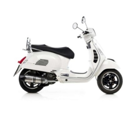 LEOVINCE AUSPUFFSCHALLDAMPFER LV ONE EVO PIAGGIO VESPA GTS 125 SUPER 09-15 EDELSTAHL