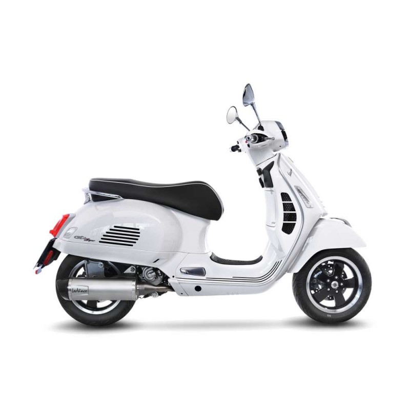 LEOVINCE TERMINALE SCARICO LV ONE EVO PIAGGIO VESPA GTS 300 HPE 19-20 ACCIAIO INOX