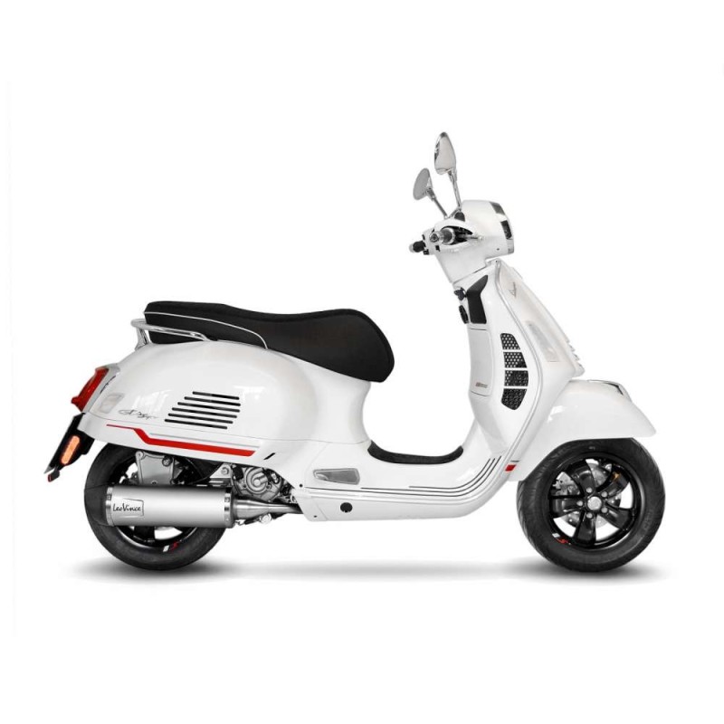 LEOVINCE TERMINALE SCARICO LV ONE EVO PIAGGIO VESPA GTS 300 HPE 21-24 ACCIAIO INOX