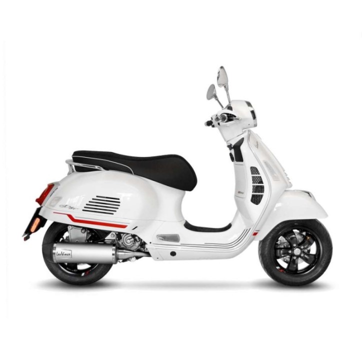 LEOVINCE AUSPUFFSCHALLDAMPFER LV ONE EVO FUR PIAGGIO VESPA GTS 300 HPE 21-24 INOX-COD.14362EK