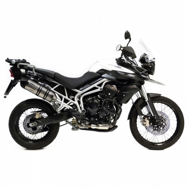 SILENCIADOR DE ESCAPE LEOVINCE LV ONE EVO TRIUMPH TIGER 800 XC XCA XCX XR XRX 15-16 ACERO INOXIDABLE