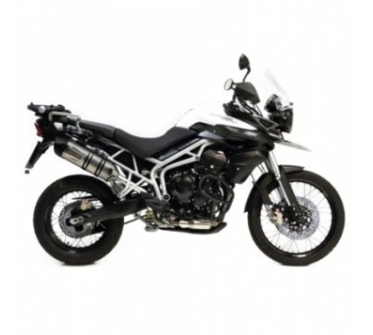 LEOVINCE TERMINALE SCARICO LV ONE EVO TRIUMPH TIGER 800 XC XCA XCX XR XRX 15-16 ACCIAIO INOX