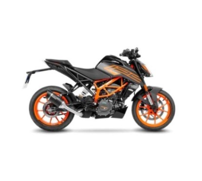 LEOVINCE TERMINALE SCARICO LV PRO CARBON FIBER KTM DUKE 125 21-23 FIBRA DI CARBONIO