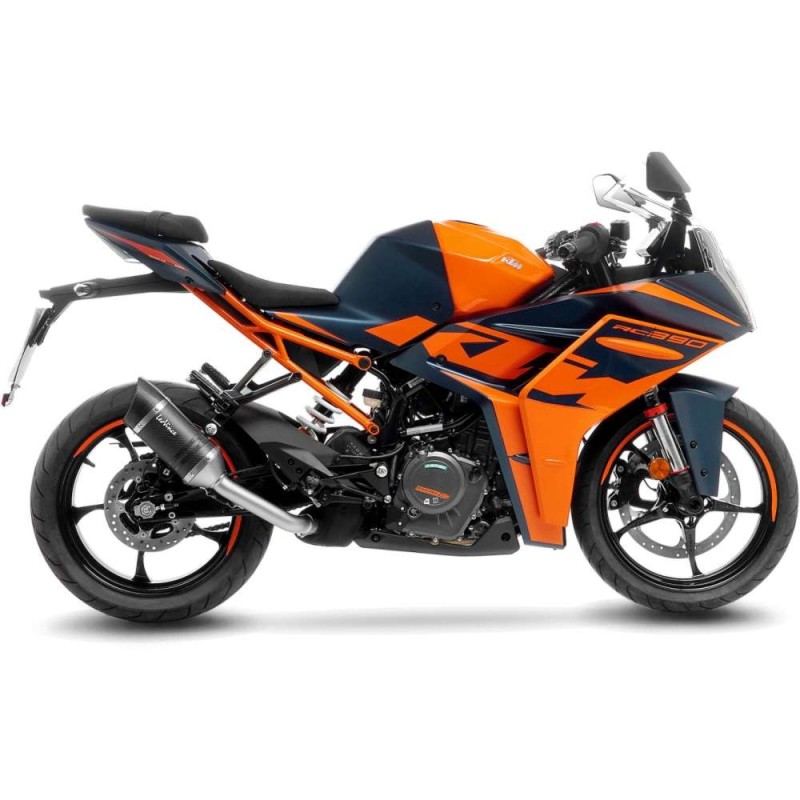 SILENCIEUX D'ECHAPPEMENT LEOVINCE LV PRO FIBRE DE CARBONE KTM RC 390 22-23 FIBRE DE CARBONE