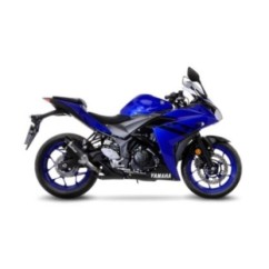 LEOVINCE LV PRO KOHLENSTOFFFASER-AUSPUFFSCHALLDAMPFER YAMAHA YZF-R3 2018 KOHLENSTOFFFASER