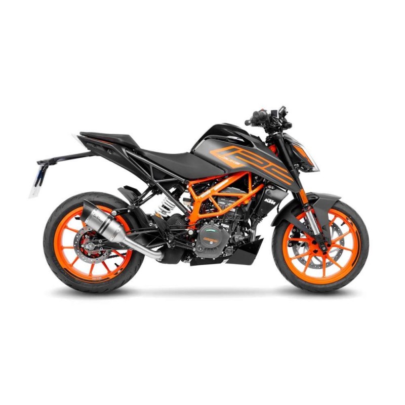 LEOVINCE EXHAUST LV PRO KTM DUKE 125 21-23 STAINLESS STEEL