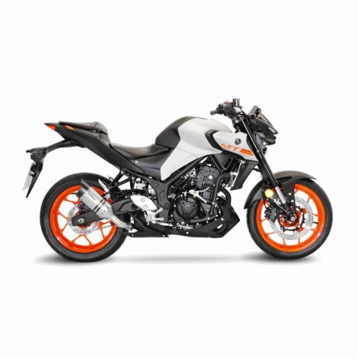 SILENCIADOR DE ESCAPE LEOVINCE LV PRO PARA YAMAHA MT-03 2020 INOX-COD.14257E