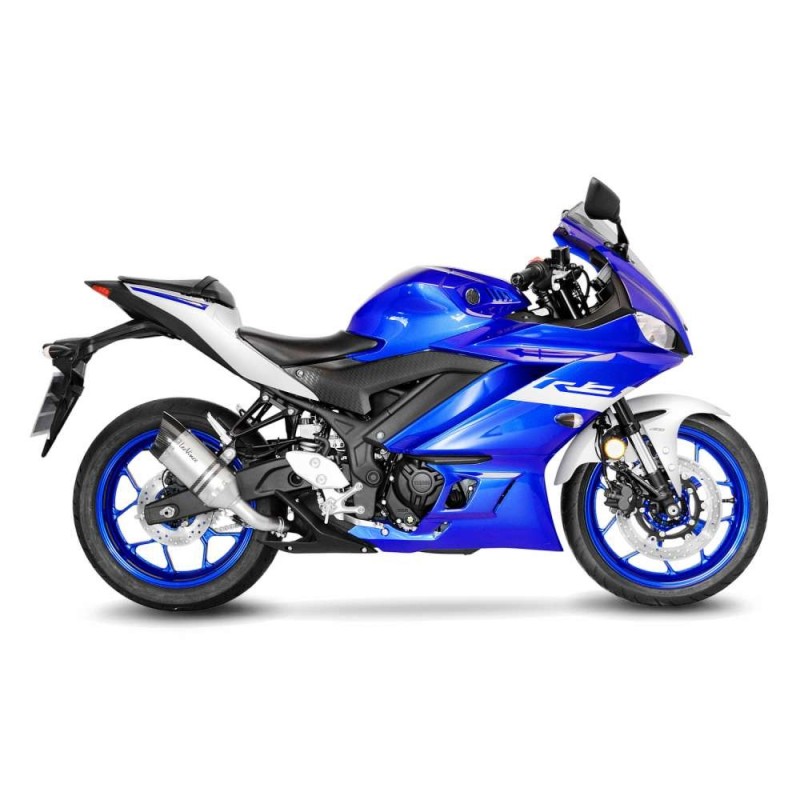 LEOVINCE LV PRO AUSPUFFSCHALLDAMPFER YAMAHA YZF-R3 19-20 EDELSTAHL