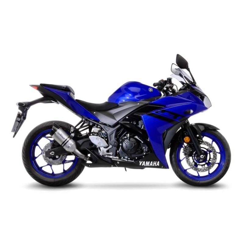 LEOVINCE LV PRO AUSPUFFSCHALLDAMPFER YAMAHA YZF-R3 2018 EDELSTAHL