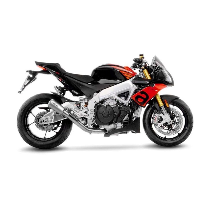 LEOVINCE LV-10 AUSPUFFSCHALLDAMPFER FUR APRILIA TUONO V4 1100/FABRIK 21-24 INOX-COD.15248U