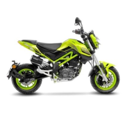 SILENCIADOR DE ESCAPE LEOVINCE LV-10 BLACK EDITION BENELLI TNT TORNADO NAKED T 125 17-24 ACERO INOXIDABLE