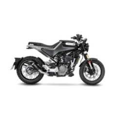 LEOVINCE AUSPUFFSCHALLDAMPFER LV-10 BLACK EDITION FUR HUSQVARNA SVARTPILEN 125 21-23 INOX-COD.15242B