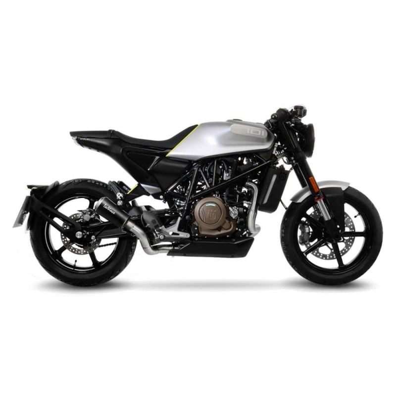 LEOVINCE TERMINALE SCARICO LV-10 BLACK EDITION HUSQVARNA VITPILEN 701 18-20 ACCIAIO INOX