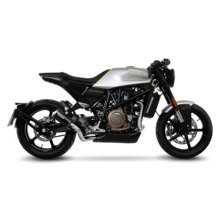 LEOVINCE TERMINALE SCARICO LV-10 BLACK EDITION PER HUSQVARNA VITPILEN 701 18-20 INOX-COD.15220B