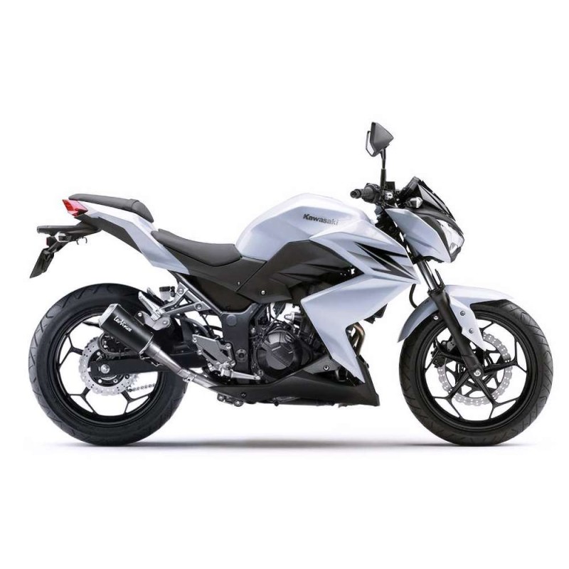 SILENCIADOR DE ESCAPE LEOVINCE LV-10 BLACK EDITION KAWASAKI Z250 15-16 ACERO INOXIDABLE