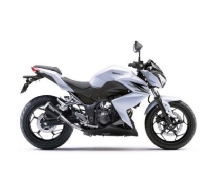 LEOVINCE AUSPUFFSCHALLDAMPFER LV-10 BLACK EDITION KAWASAKI Z250 15-16 EDELSTAHL