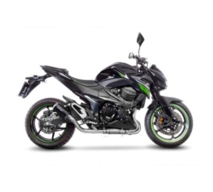 LEOVINCE AUSPUFFSCHALLDAMPFER LV-10 BLACK EDITION KAWASAKI Z800 13-16 EDELSTAHL